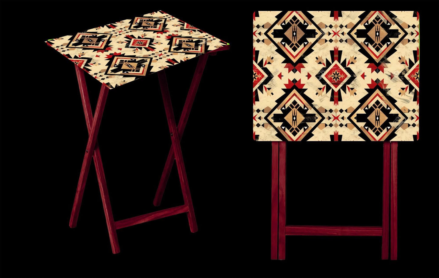 Customized TV Tray (Wood)