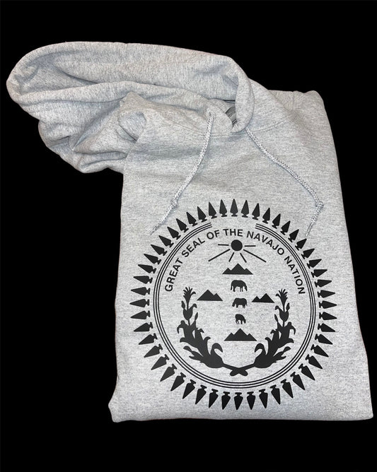 Navajo Tribal Seal Hooded Sweatshirt